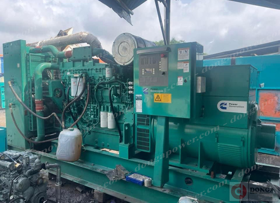 máy phát điện cũ 600kva - cummins