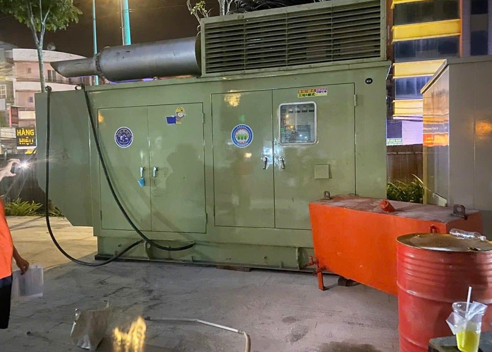 máy phát điện cũ denyo 120kva