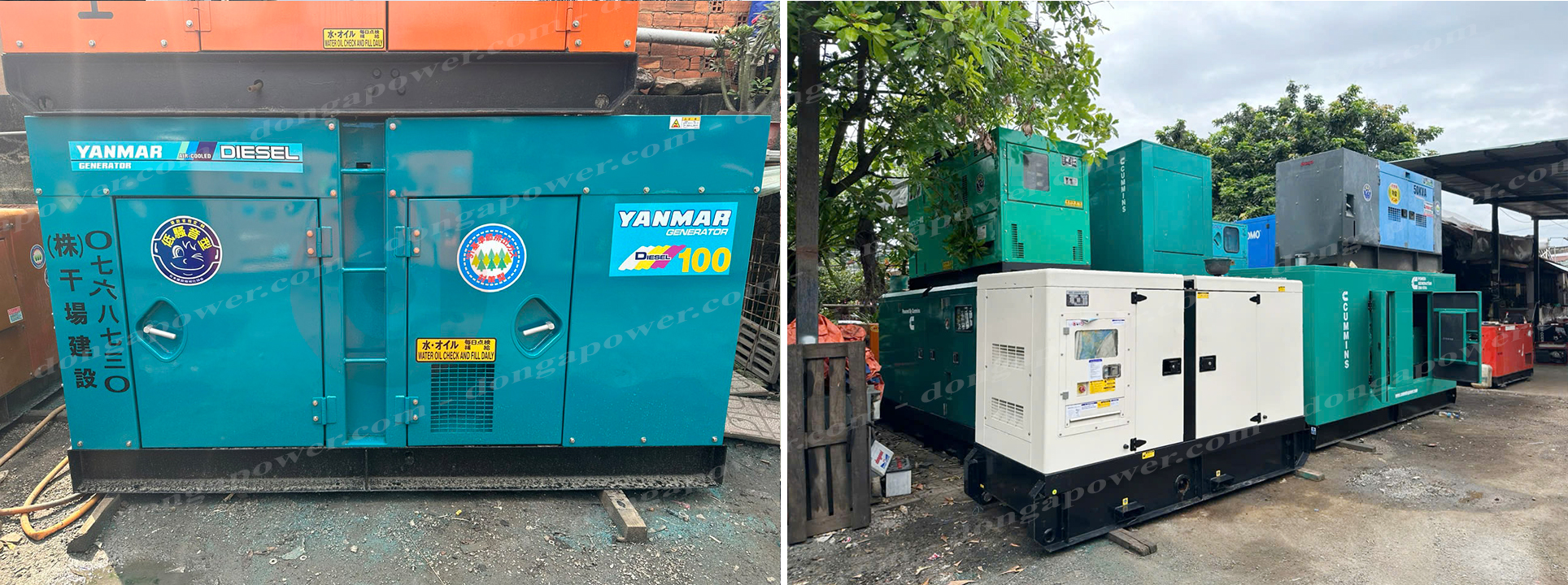 máy phát điện airman 100kva - 80kw
