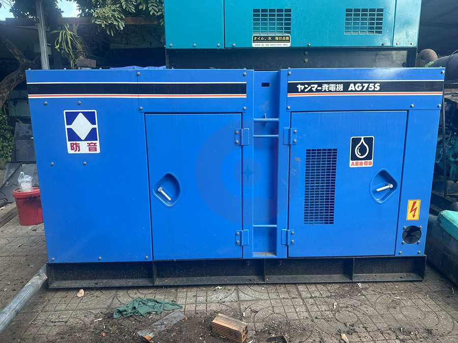 máy phát điện cũ denyo 75kva