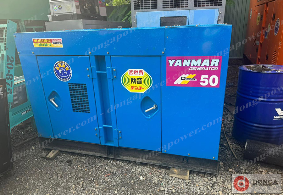 máy phát điện cũ denyo 50kva