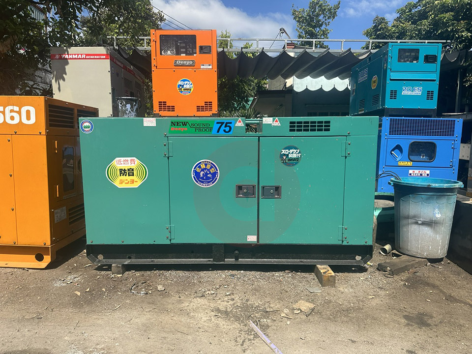 máy phát điện airman 75kva - 60kw