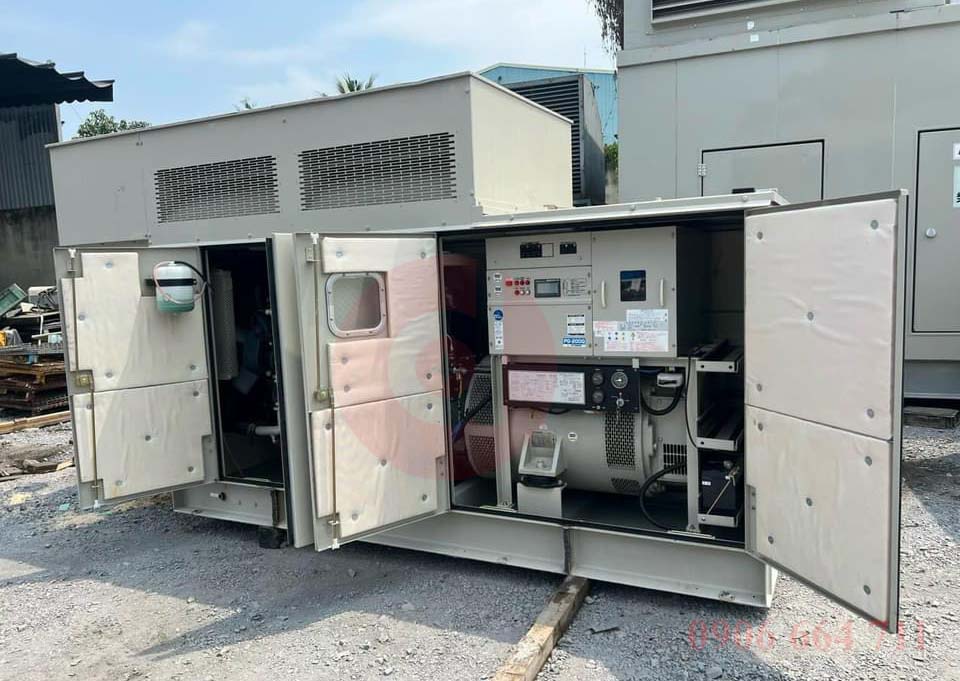 máy phát điện cũ denyo 200kva