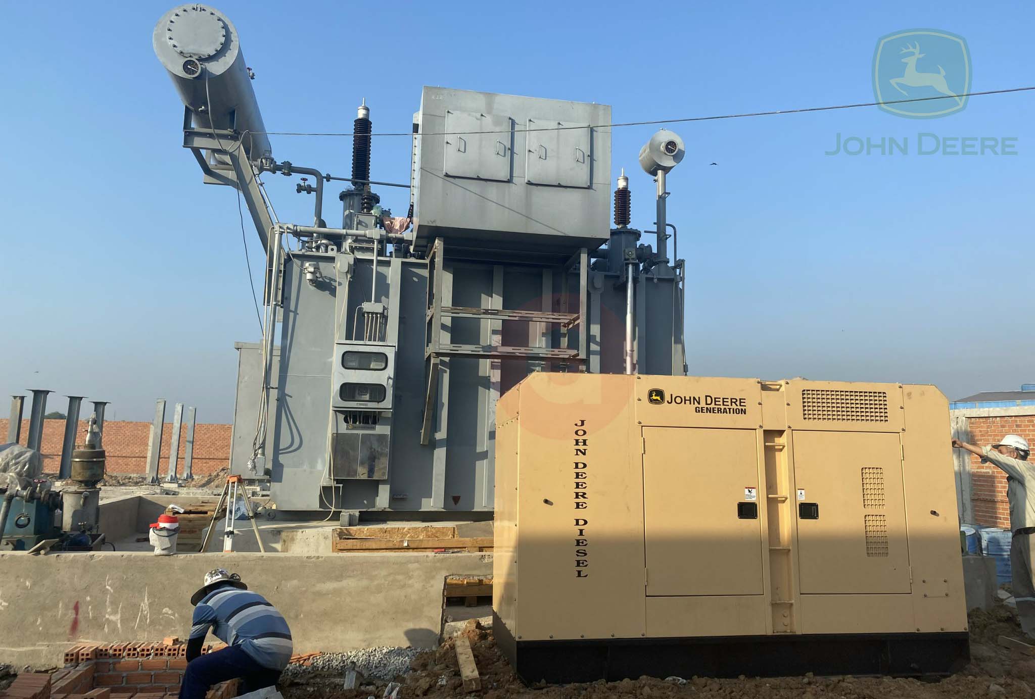sửa chữa máy phát điện johndeere