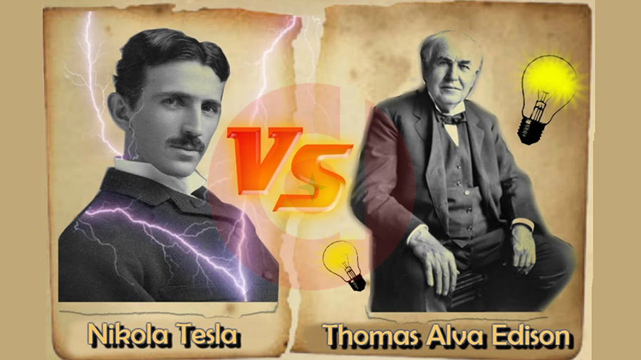 tesla và edison