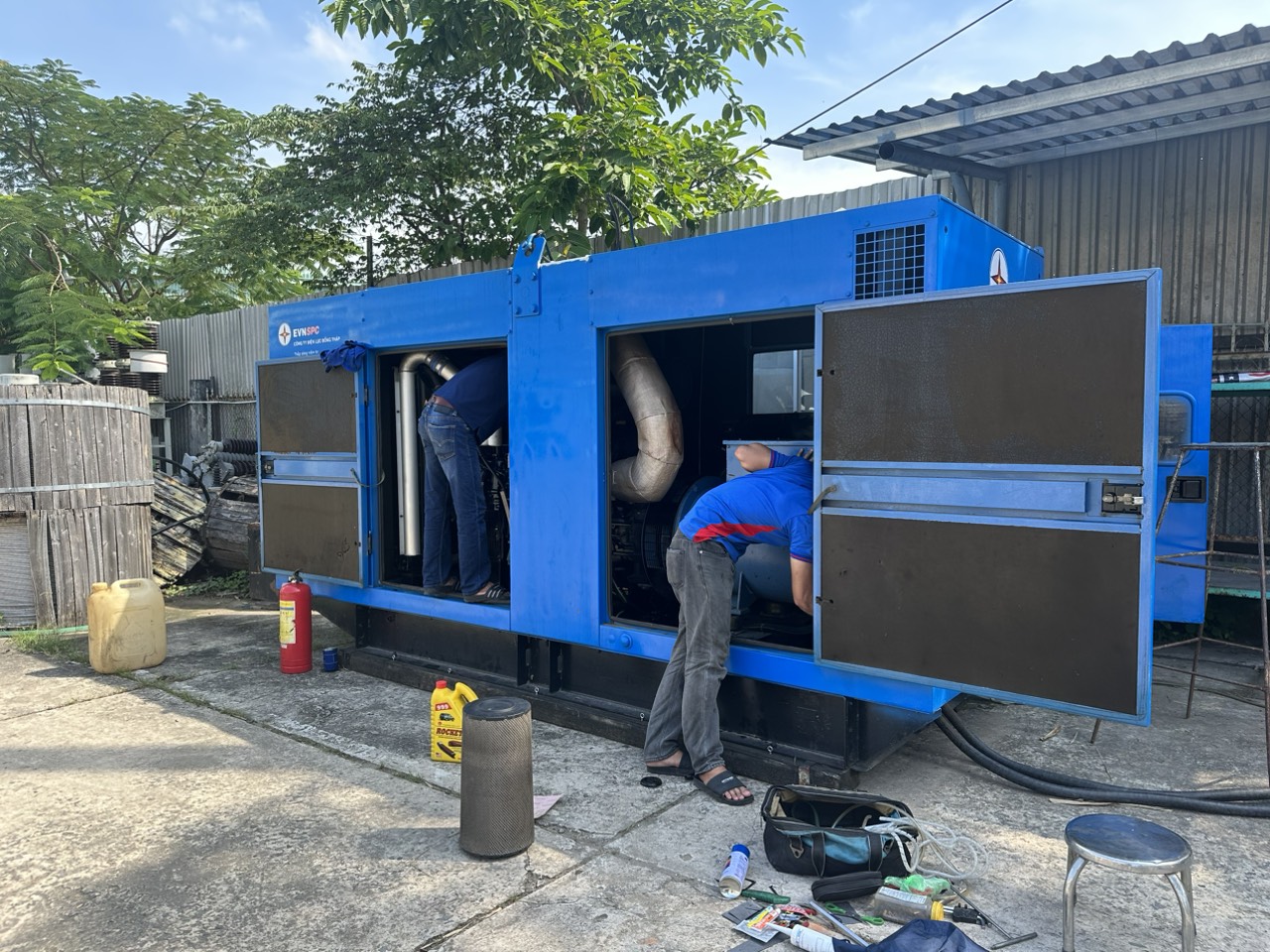 bảo trì máy phát điện bình dương